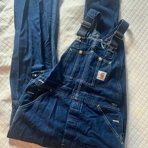 Carhartt Blue Denim Overalls